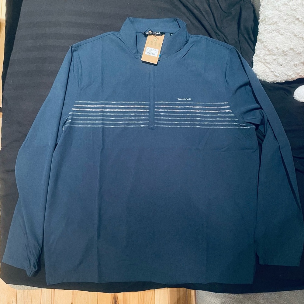 Travis Mathew some beach quarter zip brand new with tags
